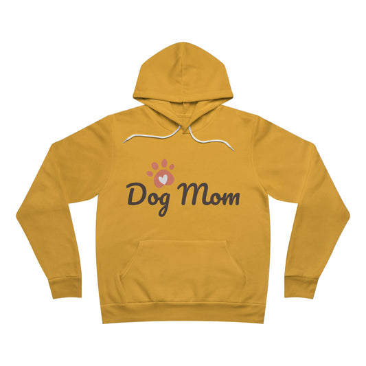 Unisex Sponge Fleece Pullover Hoodie - Dog Mom